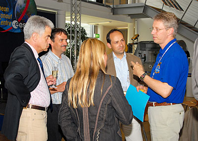 Reiter meets some of the audience at EAC