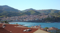 The village Banyuls-sur-mer