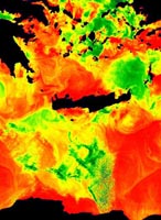 SST around Crete