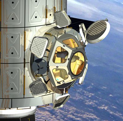 Cupola attached to Node 3