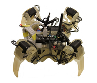 Robot used for evolving walking gaits in \[10\].