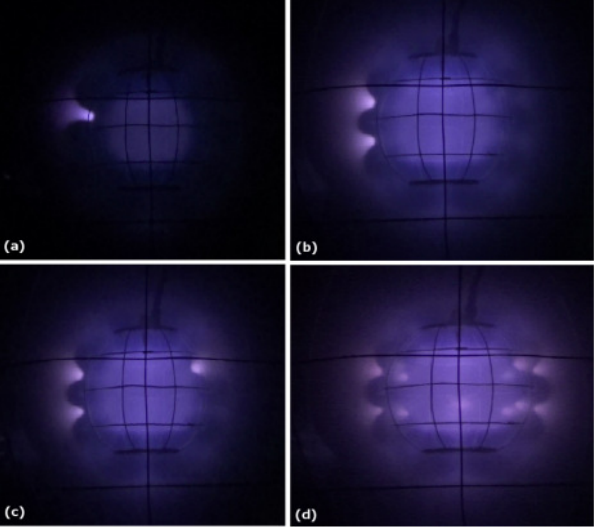 Different discharge phenomena within inertial electrostatic confinement devices. It is thought that the jets extracted from IECs can be used to produce thrust [8].