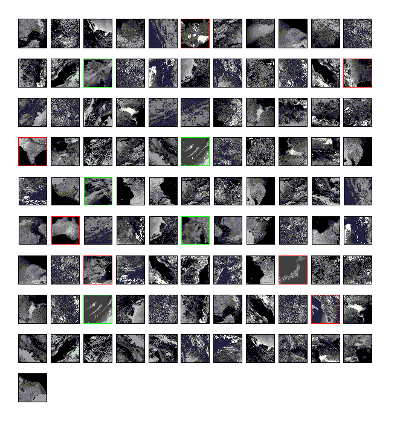 This is the sequence of images shown during the experiment to the subjects in thier exact order of appearance