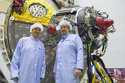Clervoy and Ellwood with ATV