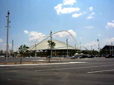 Nouveau Stade olympique Jeux 2004 à Athènes. (crédit : ESA)