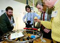 A Spanish demonstration in the fair