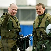 Christer with pilot