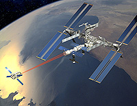 ATV docks with ISS