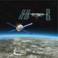 Artist's impression of ATV approaching for rendezvous with ISS