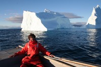 Eoin inside the Concordia station