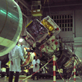 Aligning the adapter with the rocket