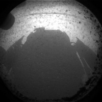 Curiosity's first view of Mars