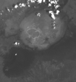 Satellite image of Ngorongoro, 25 October 2000