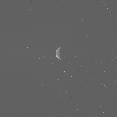 La Luna fotografiada por la sonda Rosetta