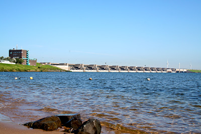 Dike in the Netherlands
