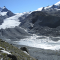 The Findelen Glacier, east of Zermatt (Switzerland) in 2010