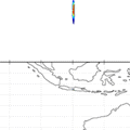 Merapi plume height and movement