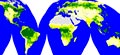 Global Tree Cover in percent retrieved from NOAA AVHRR