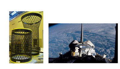 GRID/Lattice Structures (EADS CASA) - SOLAR and EuTEF in STS 122