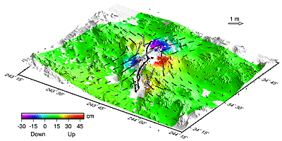 3-D displacement field