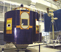 MSG flight model in spin test