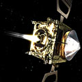 Venus Express engine firing