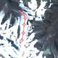 Measurement of glacier length