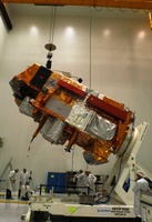 MetOp-B being readied for testing