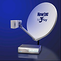 Le terminal Sat3Play pour des services interactifs par satellite