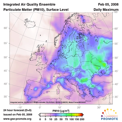 Air quality information service