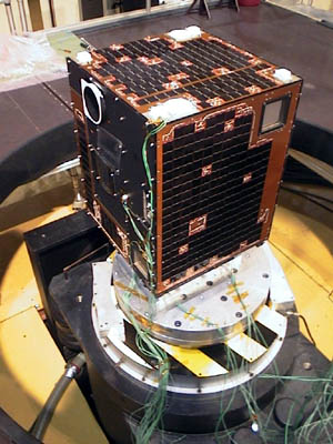 Proba during vibration tests