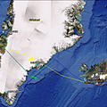 Campaign flight tracks