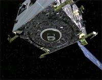 SMART-1 showing off ion engine
