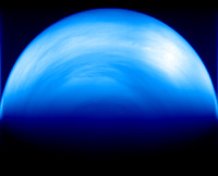 Atmospheric stripe-like features at Venus