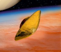 Cassini-Huygens approaching Saturn