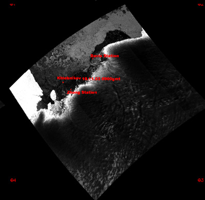 Radar image taken on 16 Nov 2003