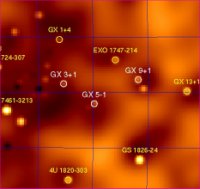 SPI image based on GCDE data of the Galactic Centre