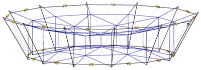 The 6 m demonstrator design for Conical Ring Reflector