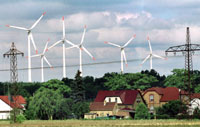 A windfarm in Germany