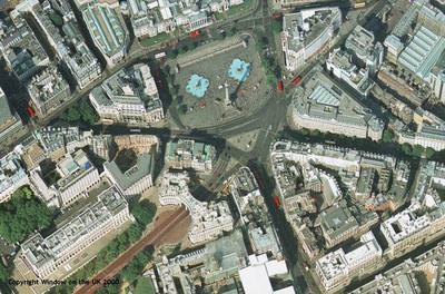 West London aerial photograph