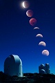 Lunar eclipse Observatorio del Teide