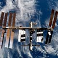 ISS seen from Space Shuttle Atlantis