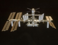 ISS at end of STS-124 mission