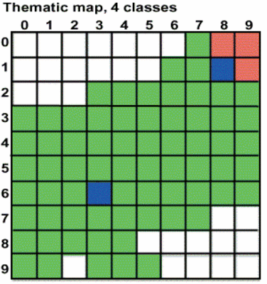 Suitable classification depends on the purpose of the map