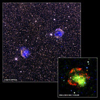 Two supernova
