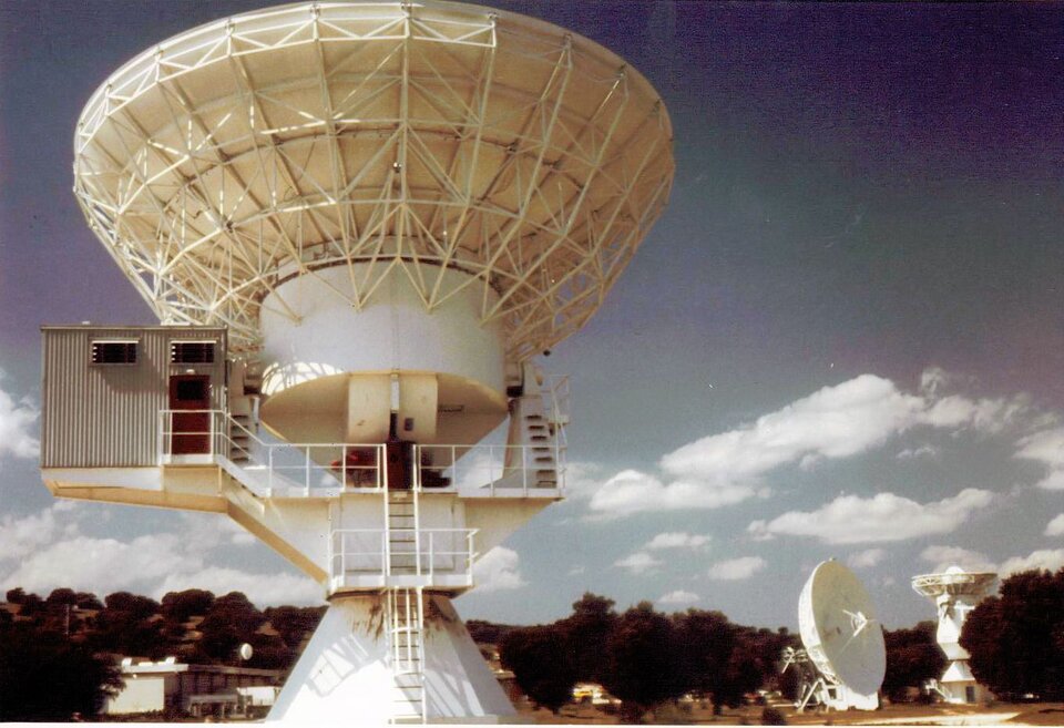 Villafranca tracking station 1977