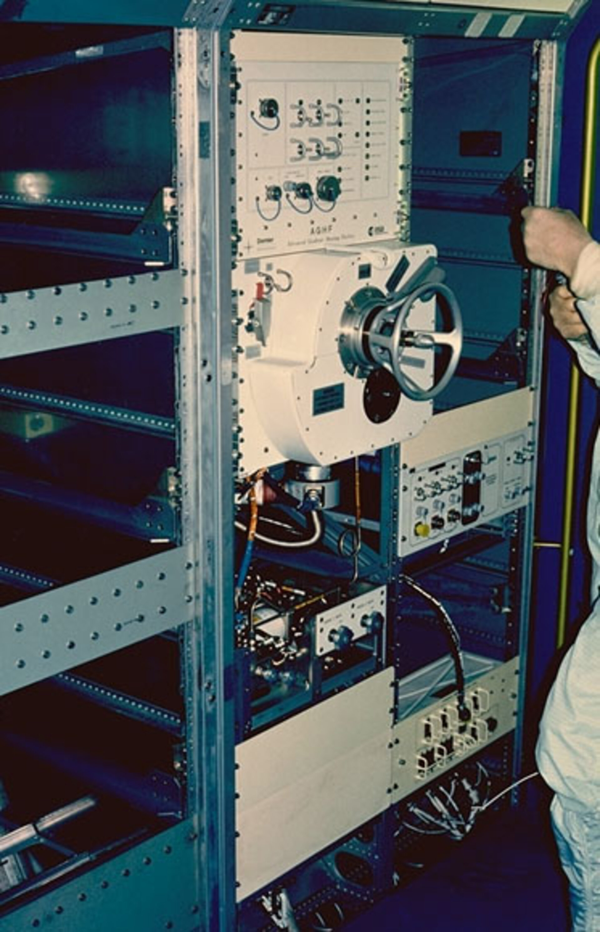AGHF integration in Spacelab rack for STS-78