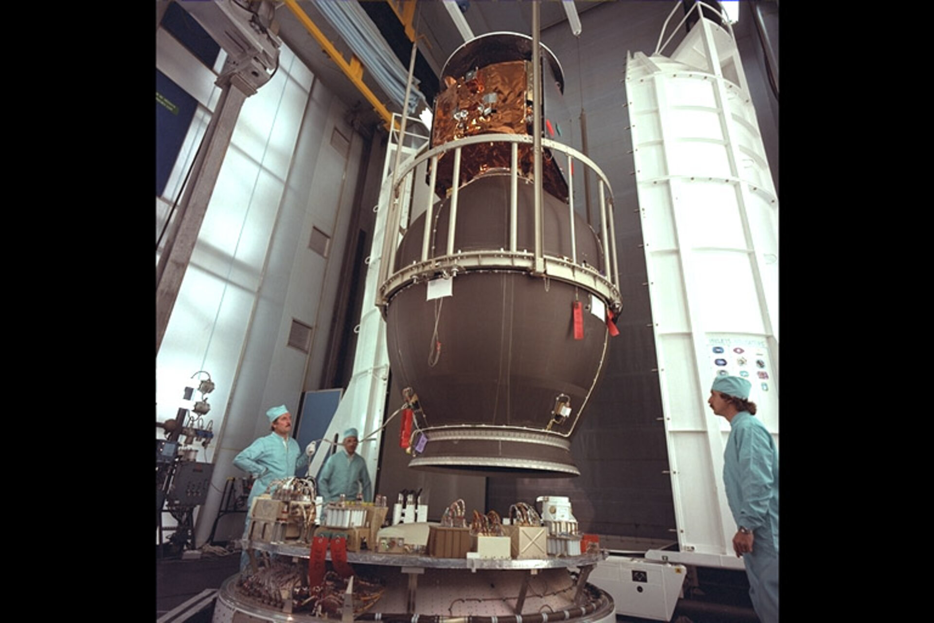 Ariane 1 (L5) launch preparation, 1982
