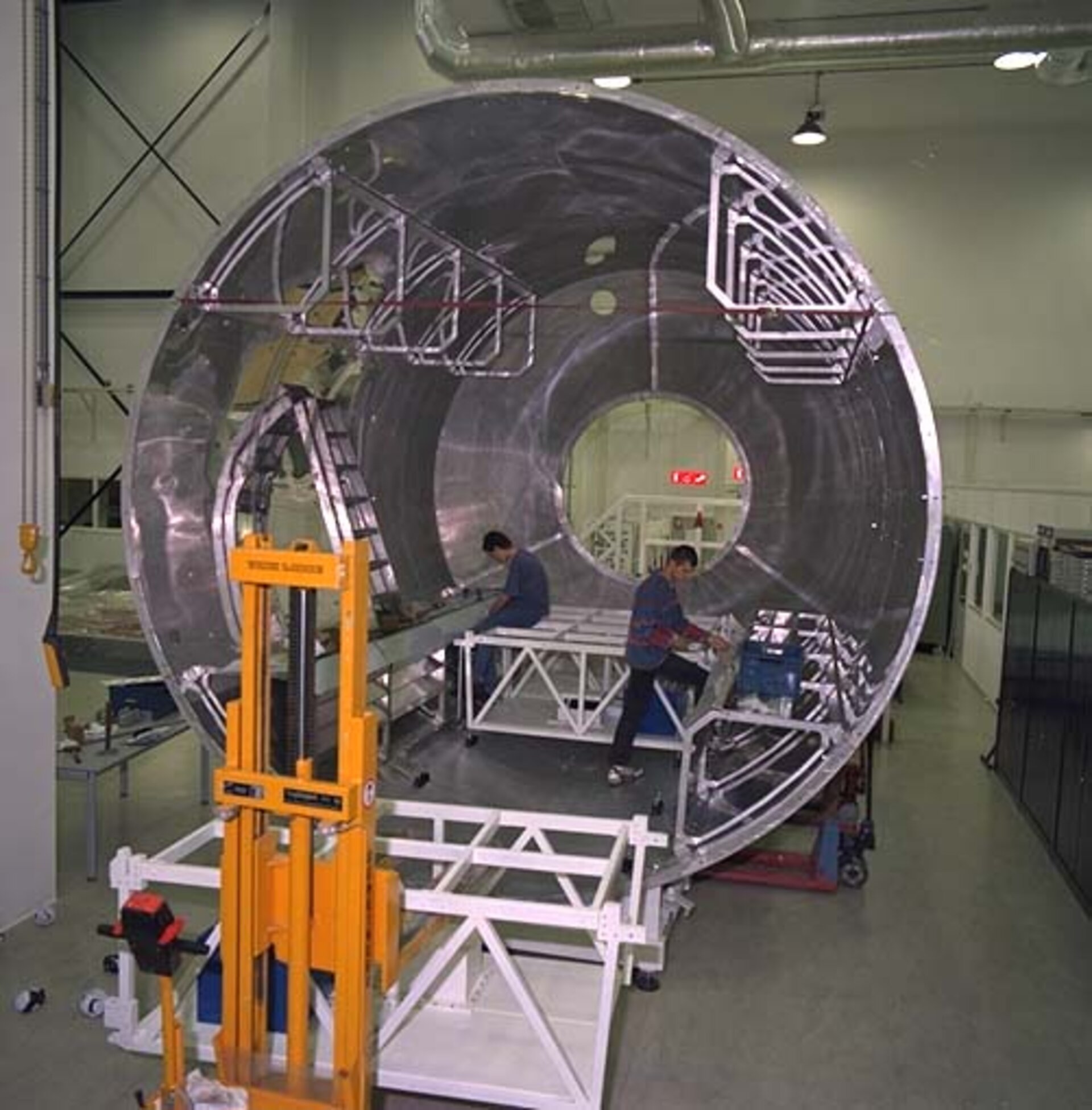 Columbus Orbital Facility simulator at ESTEC