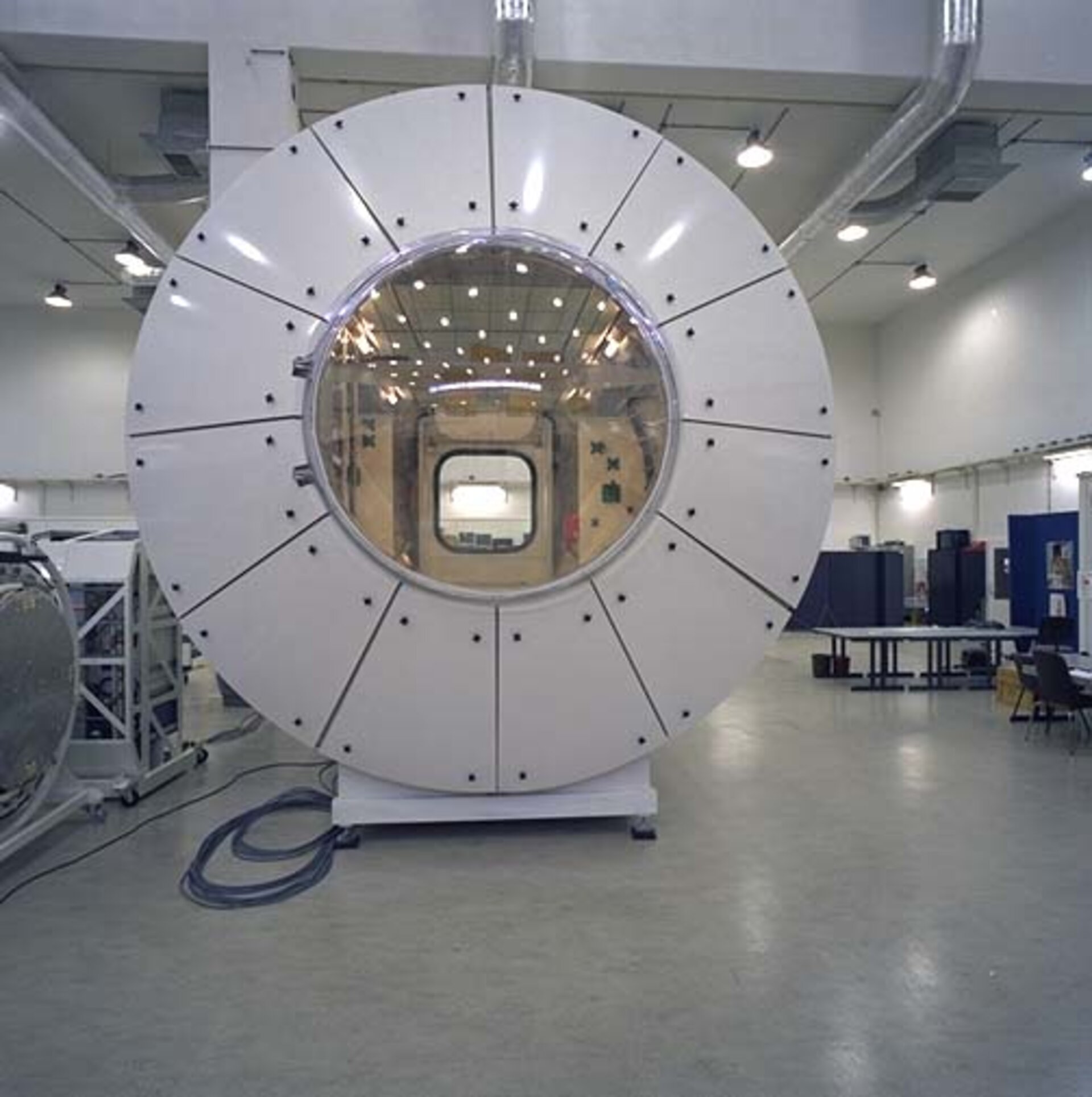 Columbus Orbital Facility simulator at ESTEC